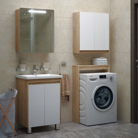 Тумба напольная Остин 85х60х40см цвет сонома Тумба напольная Остин 85х60х40см цвет сонома