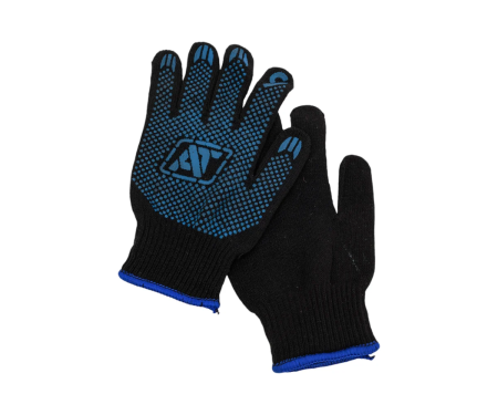 Перчатки трикотаж ПВХ покрытие 10 класс L черный