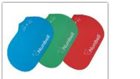 Подложка для мисок Nunbell цвет красный ПВХ