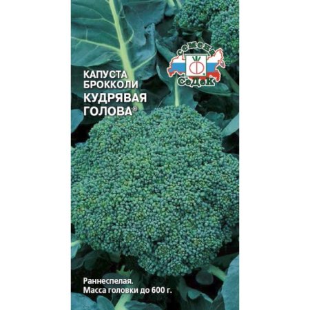 Семена капусты  Брокколи Кудрявая голова Седек