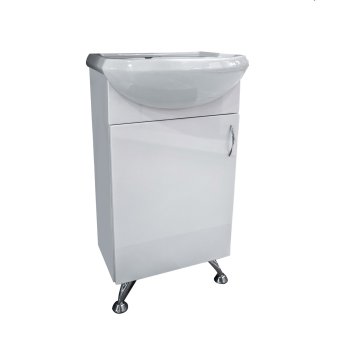 Тумба напольная Луна 80х45х41см цвет белый Тумба напольная Луна 80х45х41см цвет белый