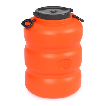Канистра пищевая Байкал 50л оранжевая