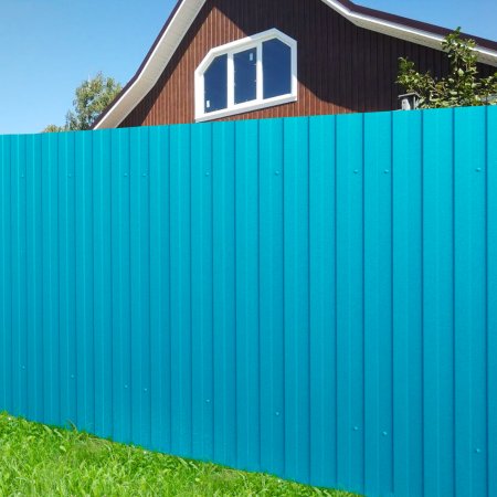 Профнастил С10 синяя вода RAL5021 2000х1150х0,40 мм