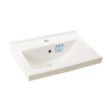 Раковина Santeri Визит фаянс 550мм прямоугольная цвет белый