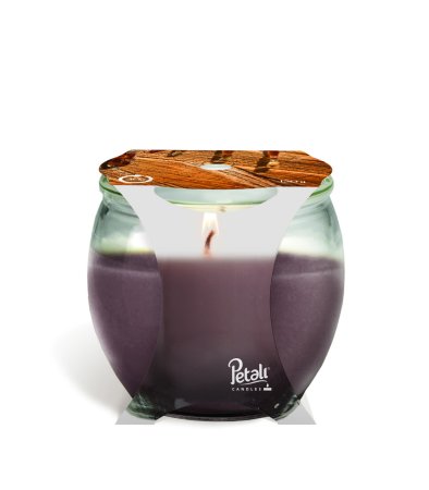 Свеча в стакане Престижные леса древесный 1 шт