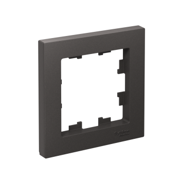 Рамка Schneider Electric AtlasDesign 1 пост, цвет базальт, арт. ATN001401