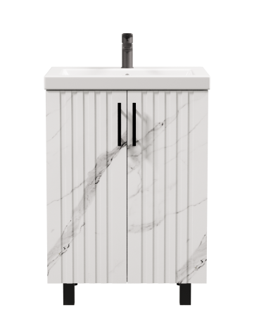 Тумба напольная Мантуя 70х56,5х44см цвет монте белый