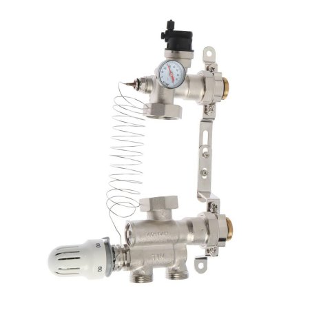 Насосно-смесительный узел для теплого водяного пола 1"