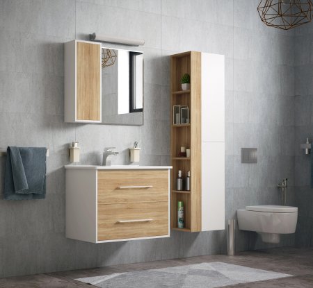 Пенал подвесной Гольф коричневый 158,5х40х30см Пенал подвесной Гольф коричневый 158,5х40х30см