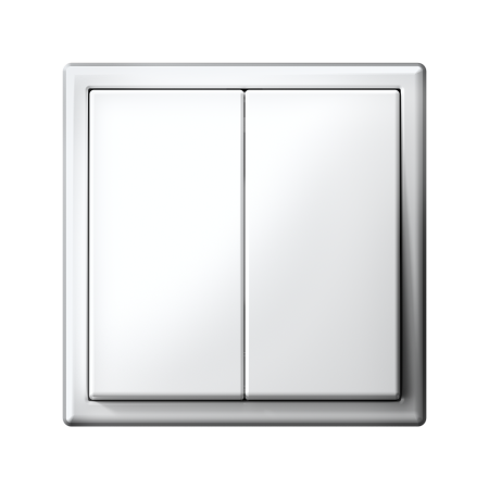 Выключатель встраиваемый Systeme Electric ARTGALLERY 2 кл. белый, арт. GAL000151s