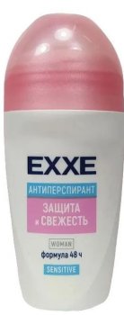 Антиперспирант Exxe для чувствительной кожи ролик,  50 мл женский