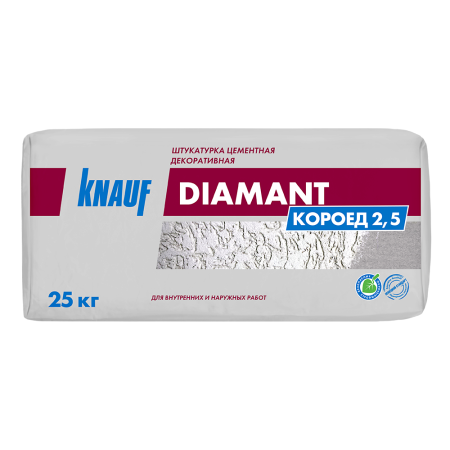 Штукатурка декоративная Knauf короед 25 кг Штукатурка декоративная Knauf короед 25 кг