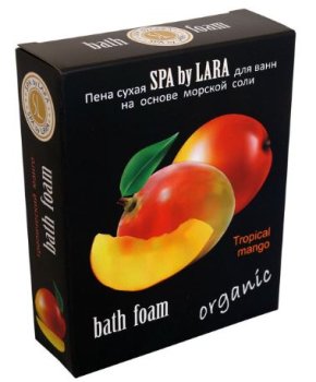 Пена для ванны сухая Spa by Lara 500г манго
