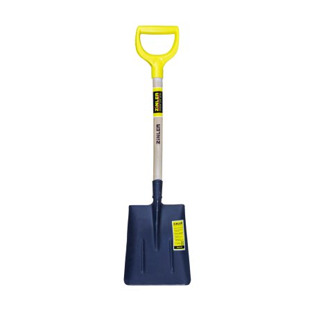 Лопата совковая песочная 24,7см х29,3см х93см деревянный черенок ZINLER
