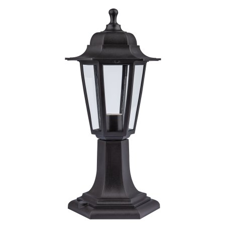 Светильник садово-парковый напольный ЭРА НТУ 06 "Оскар 1" черный E27 1х60Вт