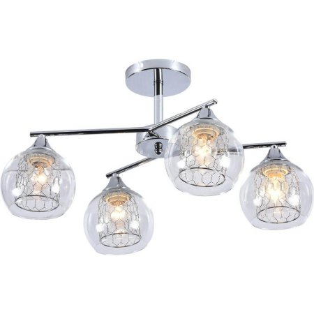 Люстра Baizheng DA5137-4 E27х4шт цвет хром