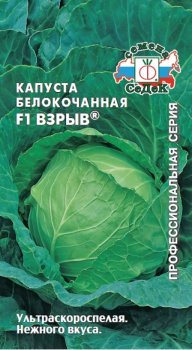 Семена капусты  Взрыв Седек