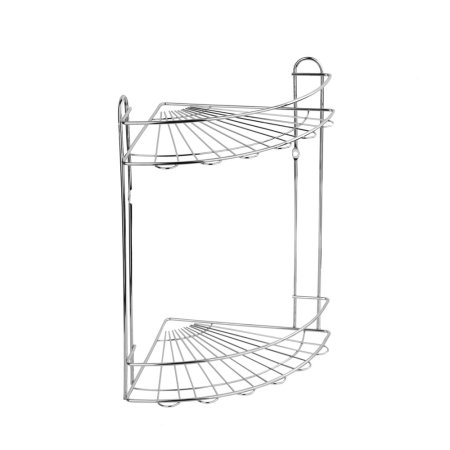 Полка для ванной угловая Optima цвет хром Полка для ванной угловая Optima цвет хром