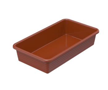 Ящик для рассады Альт-Пластик 45х25х10см