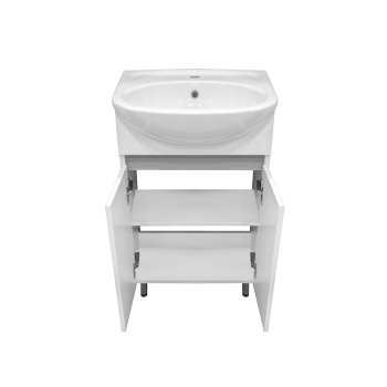 Тумба напольная Джуно 85х50х29,5см цвет белый