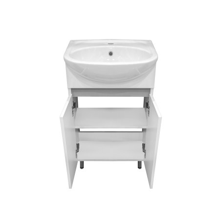 Тумба напольная Джуно 85х50х29,5см цвет белый