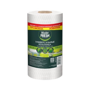 Набор салфеток для уборки Соты Master Fresh 25х 21см 100 шт.