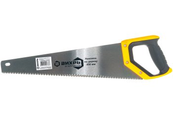 Ножовка столярная по дереву Вихрь 450мм пластиковая рукоятка