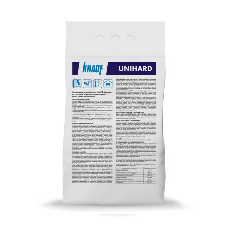 Шпатлевка Knauf Унихард белая 5 кг