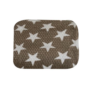 Плед Текстильторг Соты со звездами 200х220см полиэстер евро