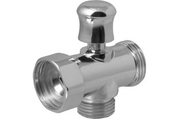 Дивертор вытяжной 3/4"-1/2" цвет хром