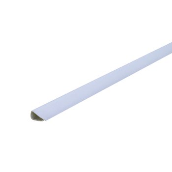 Торцевая кромка ПВХ 300 см белый