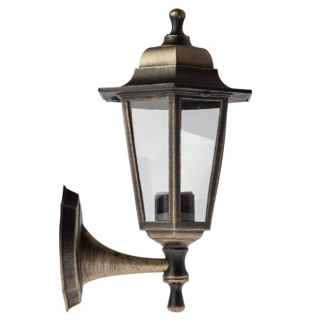 Светильник садово-парковый настенный ЭРА НБУ 06 "Леда 1" бронза E27 1х60Вт