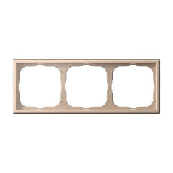 Рамка Systeme Electric ARTGALLERY 3 поста, цвет песочный, арт. GAL001203