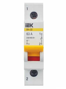 Выключатель нагрузки IEK ВН-32 1P 63А арт.MNV10-1-063