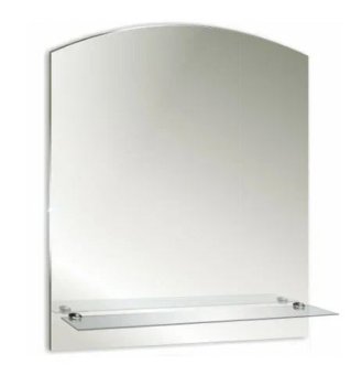 Зеркало для ванной арка 58х50см Шанс