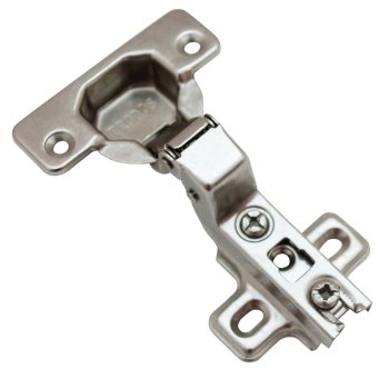 Петля мебельная Slide-on Trodos никель 8 кг вкладная с площадкой