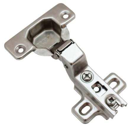 Петля мебельная Slide-on Trodos никель 8 кг вкладная с площадкой