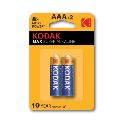 Батарейка щелочная MAX SUPER Alkaline AAA 2шт/уп.