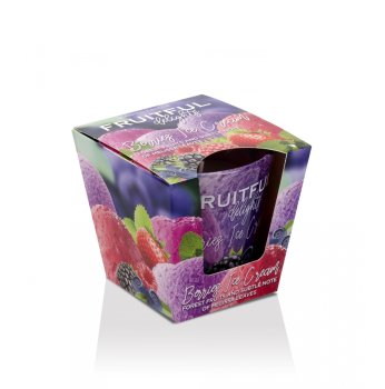 Свеча в стакане Фруктовый 1 шт Свеча в стакане Фруктовый 1 шт