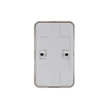Розетка силовая двойная накладная Schneider Electric Blanca с заземлением, цвет бежeвый, арт. BLNRA011217