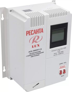 Стабилизатор напряжения Ресанта Lux АСН-5000Н/1-Ц 5кВт