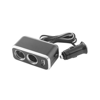 Разветвитель прикуривателя для авто SKYWAY S02301016 1шт 12/24В