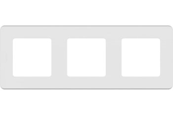 Рамка Legrand Inspiria 3 поста, цвет белый, арт. 673950