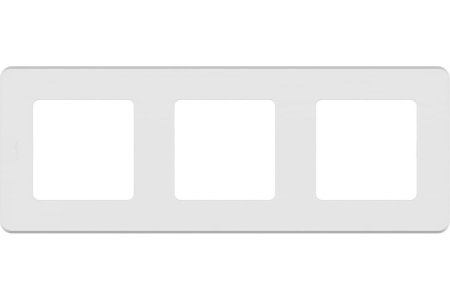 Рамка Legrand Inspiria 3 поста, цвет белый, арт. 673950