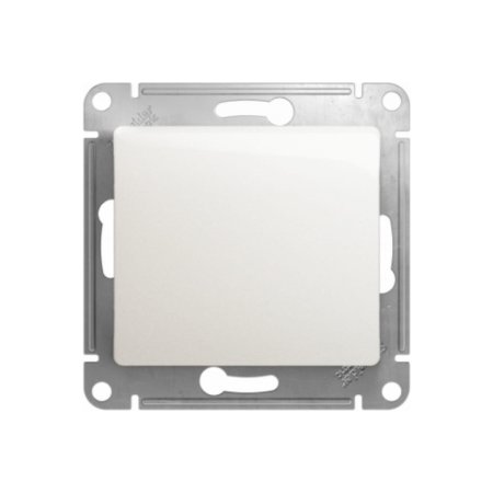 Переключатель встраиваемый Schneider Electric Glossa 1 кл. перламутр, арт. GSL000661