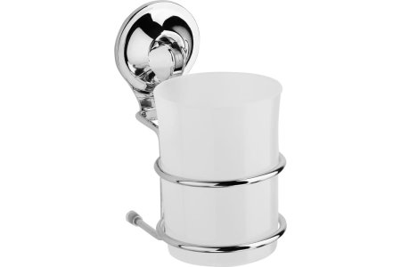 Стакан для зубных щеток Kleber Lite стекло цвет белый