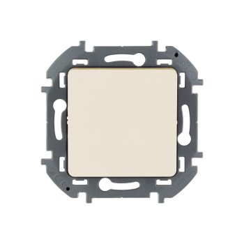 Переключатель встраиваемый Legrand Inspiria 1 кл. слоновая кость, арт. 673651