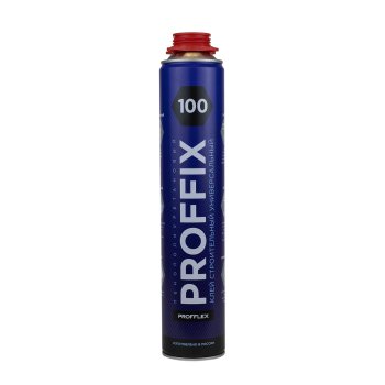 Пено-клей всесезонная Profflex Proffix  под пистолет 850 мл Пено-клей всесезонная Profflex Proffix  под пистолет 850 мл