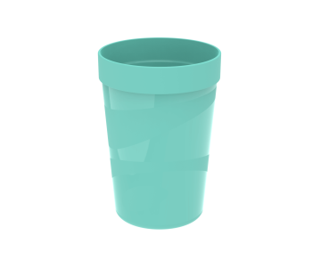 Стакан 1 предмет Альт-Пластик 0,25л 7см цвет мультиколор