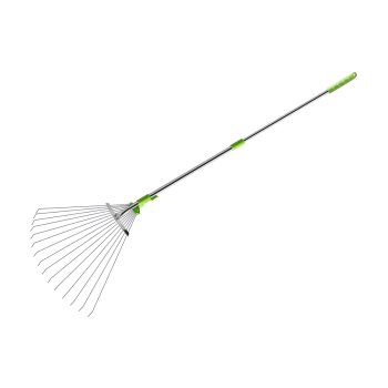 Грабли веерные раздвижная ЦИ сталь 15 зубьев